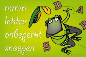 Snoepdoos met drop en chocolade