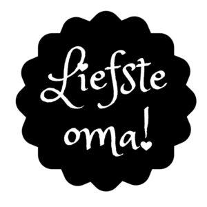 Een cadeau voor de Liefste Oma