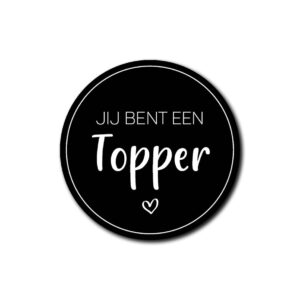 Cadeau voor een Topper