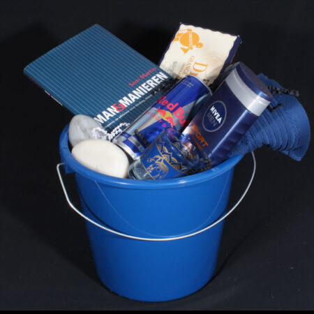 Geschenkpakket voor man, een emmer vol mannen manieren