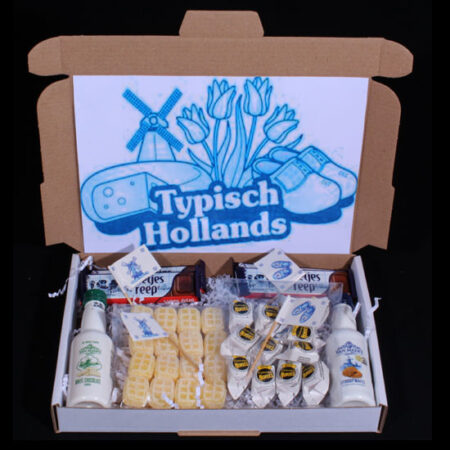 Brievenbuspakketje uit Holland - Hollands genieten. Is dat niet leuk een typisch Hollands kadootje met Hollandse likeurtjes en lekkernijen