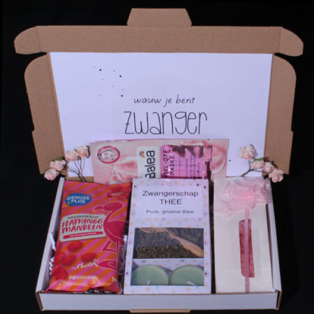 Cadeautje zwangerschap per post - Wauw je bent zwanger. Een leuk pakketje door de brievenbus ontvangen als je zwanger bent. Dat is toch wel een verrassing.