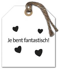 Cadeaupakket voor vrouw met rode wijn - Jij bent fantastisch. Een mooie zwarte Jij bent fantastisch shopper met een luxe fles Merlot en bonbons