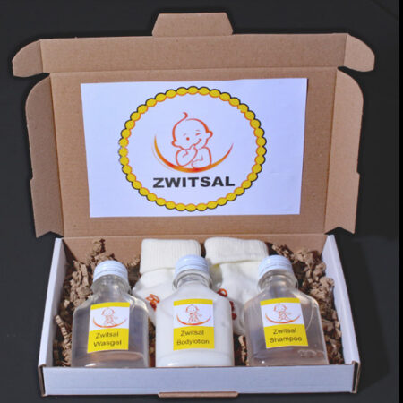 Zwitsal brievenbus geboortepakketje - verzorgen met Zwitsal. Zwitsal zijn toch wel de lekkerste verzorgingsproducten voor de kleine