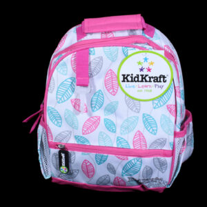 Cadeau voor meisjes KidKraft - kleine rugzak - blaadjes roze