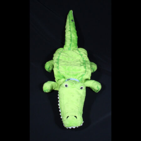 Cadeau jongen - Originele Kroko knuffel pyamazak. Hoe leuk is het om zijn pyama in zo'n stoere krokodillen pyamazak te doen.