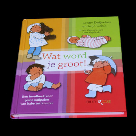 Leuk geboortecadeautje met boek