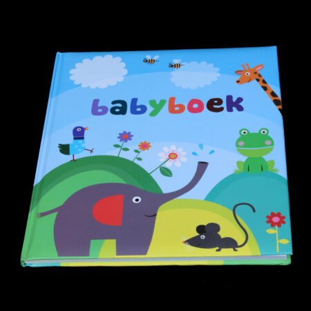 Leuk en vrolijk kraamcadeau invul babyboek