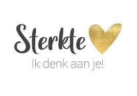Ik wens je sterkte cadeau - Sterkte en ik denk aan jou cadeau. Een sterkte kaartje sturen is altijd goed maar een sterkte cadeautje doet net iets meer