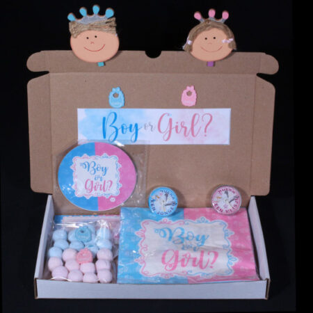 Babyshower of zwangerschap cadeau - Boy or Girl? Wat zal het worden een jongen of een meisje? Of blijft het nog een geheim?