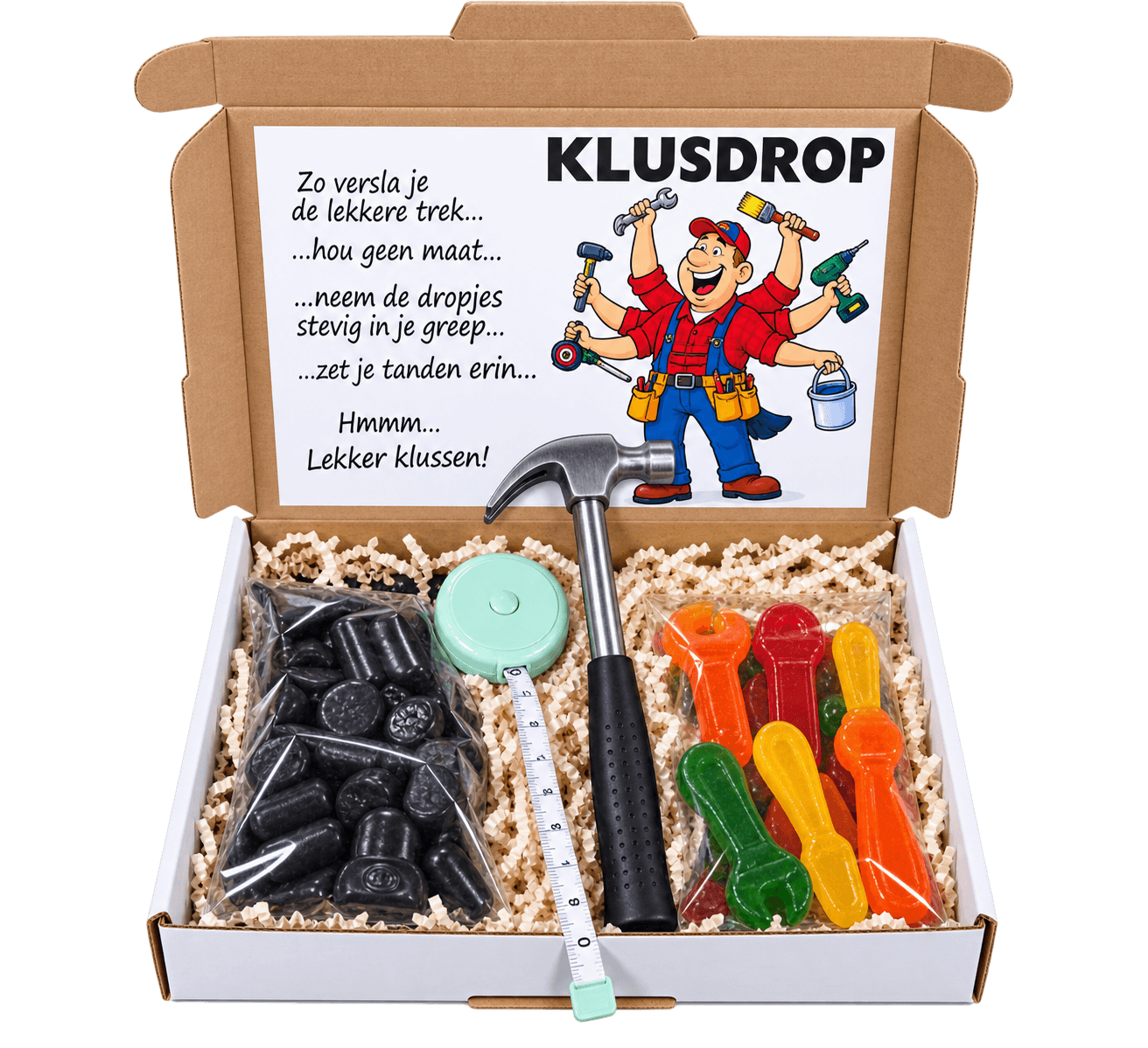 Mannen brievenbuscadeautje – Cadeautje voor de klusser