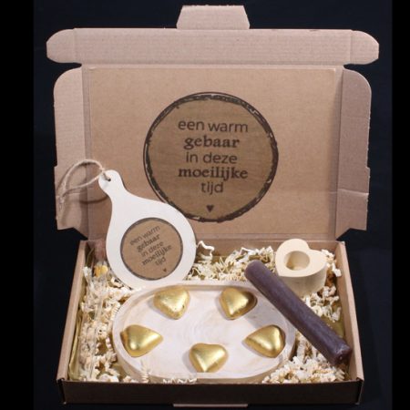 Troost pakketje - Een warm gebaar in deze moeilijke tijd. Hoe fijn is het om een medeleven cadeautje in de brievenbus te krijgen.
