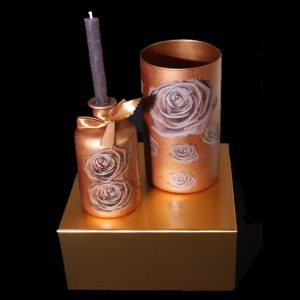 Gouden cadeaubox - Good Luck - Eyecatcher. Een prachtig cadeau voor gouden huwelijk, huwelijk, verjaardag of zomaar iemand verrassen