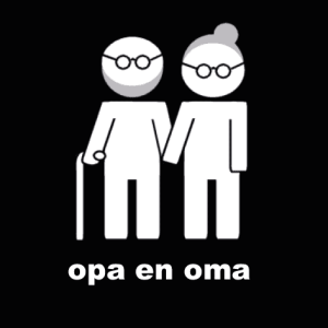Cadeau voor Opa en Oma. Het is altijd een leuke verrassing