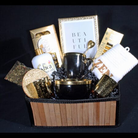 Stralend Zen cadeaumand – combineert ontspanning met een vleugje sprankeling. Perfect om haar te verrassen en een moment van puur genieten te schenken.