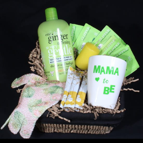 In verwachting cadeau - Mama to Be. Een theetje, showergel en kaarsje, dat is toch heerlijke genieten voor de aanstaande mama