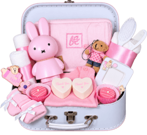 Baby-logeerkoffertje-meisje-Ik-kom-logeren-Kraamcadeau-Babyshower-cadeau