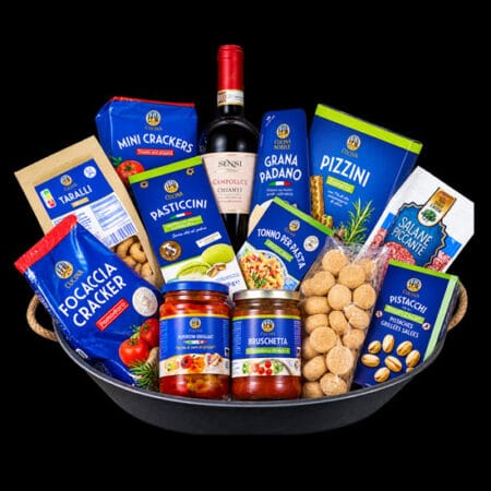 Luxe Italiaanse delicatessenmand - Viva Italia