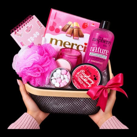 Cadeau voor haar - roze verwenpakket