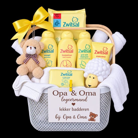 Logeren bij Opa en Oma en lekker badderen met zwitsal
