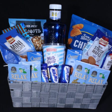 Cadeau voor man vol lekkernijen - Blue Lagon
