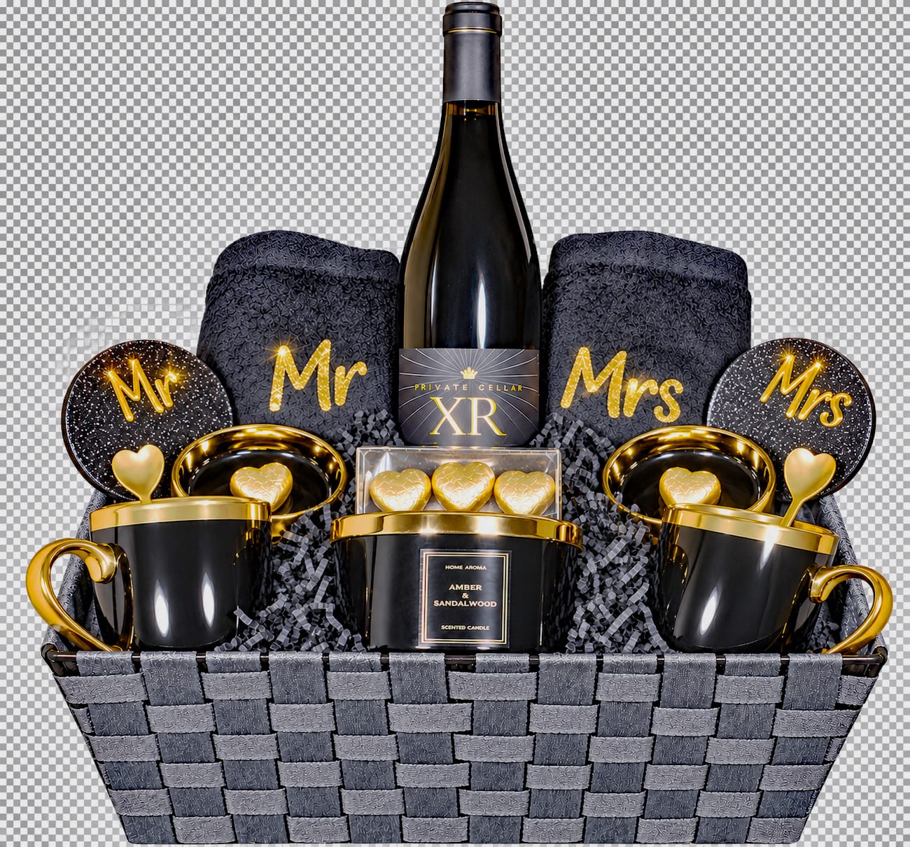 Huwelijksmand Mr & Mrs Golden Romance